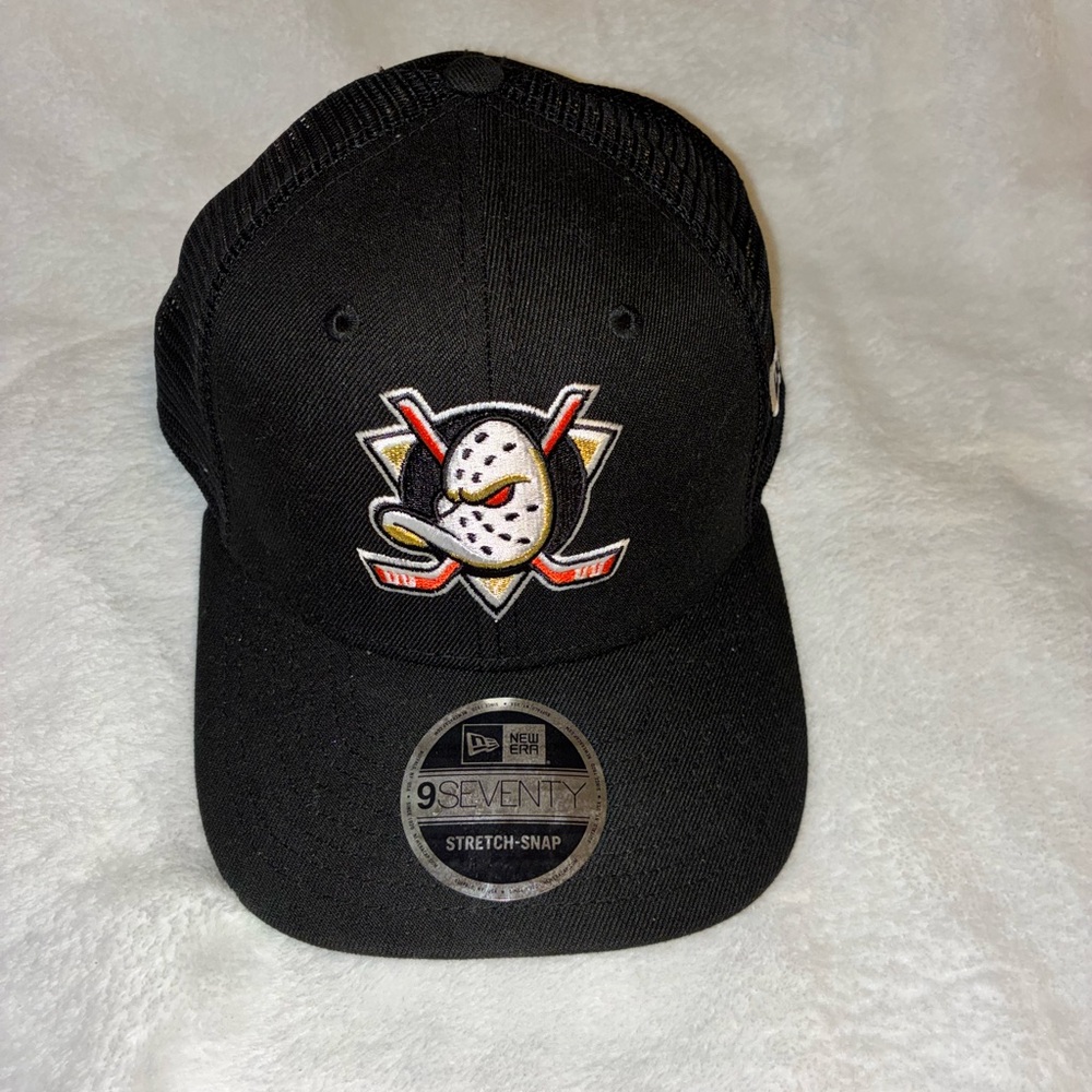 Black Hockey Cap
